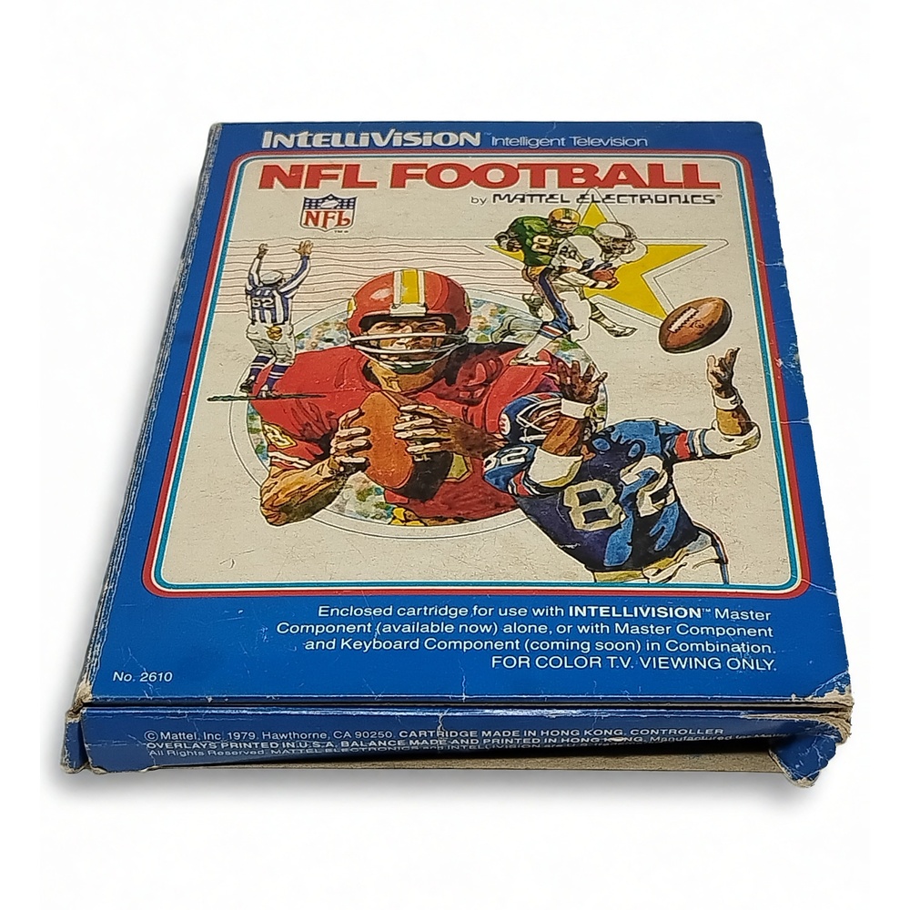 1979 Mattel Electronics Intellivision NFL Football 2610 Retro Console Video Game